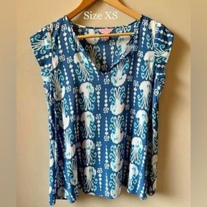 Lilly Pulitzer Jellyfish Blouse